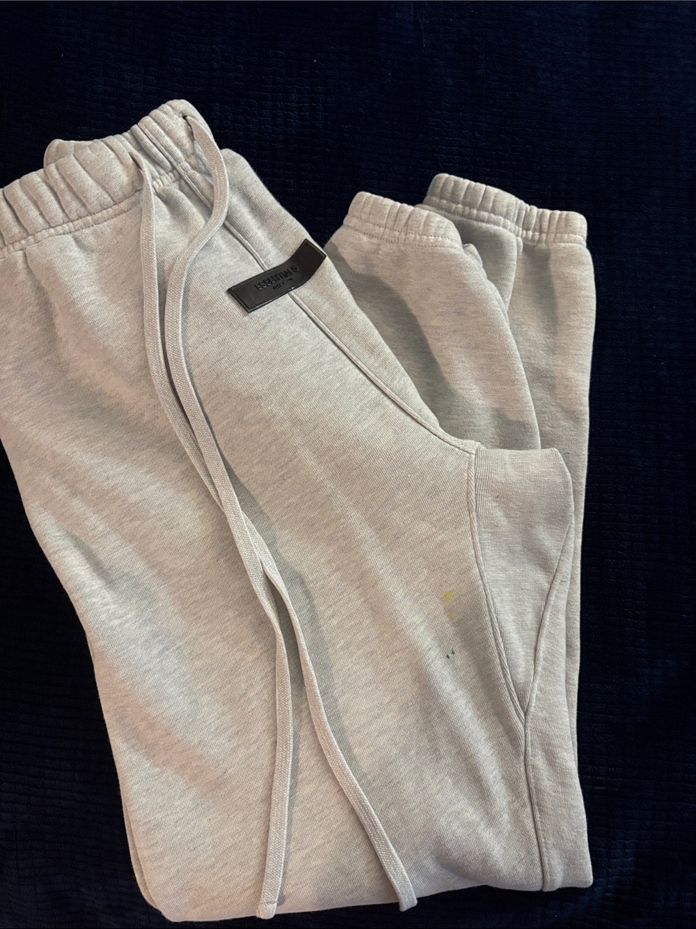 Light Gray Jogger Sweatpants - Kids